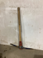 PICK AXE - WOOD HANDLE