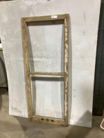 VINTAGE WOOD WINDOW FRAME - NO GLASS