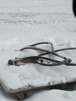 Hydraulic ram with single hose