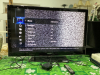 SAMSUNG 46" FLAT SCREEN TV - WITH REMOTE AND APPLE BOX