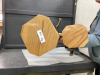 HANDCRAFTED WOOD PLANT STAND - 3