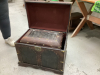 (2) NESTING DECOR CHESTS - FELT LINED - 4