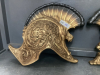 (2) PLASTIC "ROMAN HELMET" WALL DECOR - 2