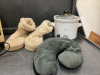 BOX W/ SMALL RIVAL SLOW COOKER, HUMIDIFIER, NECK WRAP, BATTERY OPERATED HEATED SLIPPERS - 2