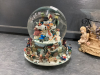 SNOWGLOBE, RESIN MOOSE, CHERUB BOWL , MUSICAL CAROUSEL HORSE - 3