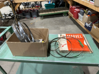 Sorted band saw blades