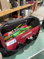 Husky tool bag, full of tools