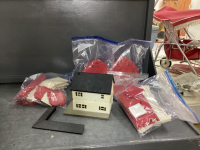 "BLUEBERRY HILL" FARM BUILDINGS - NEEDS ASSEMBLING AND ONE HOUSE