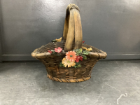 RESIN BASKET/ FLOWER POT