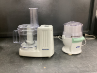 (2) FOOD PROCESSORS - JML & PROCTOR-SILEX