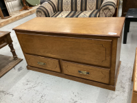 LARGE CHEST W/ (2) DRAWERS