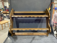 WELL BUILT WOOD WALL SHELF
