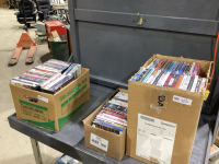 3 BOXES OF MOVIES