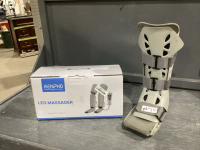 2 ITEMS - AIR BOOT + LEG MASSAGER