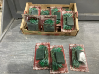 BATTERY OPERATED GREEN CHRISTMAS MINI LIGHTS