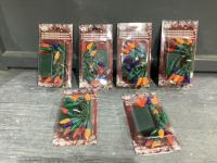 MULTI COLOUR BATTERY OPERATED LIGHTS - 6 PACKS